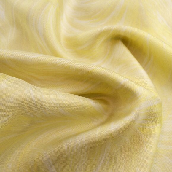 Stella McCartney Featherprint Silk Sleeveless Top, Lime Sorbet, Size EU 38/US 2 - Picture 9 of 9